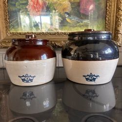 Vintage Stoneware Crocks