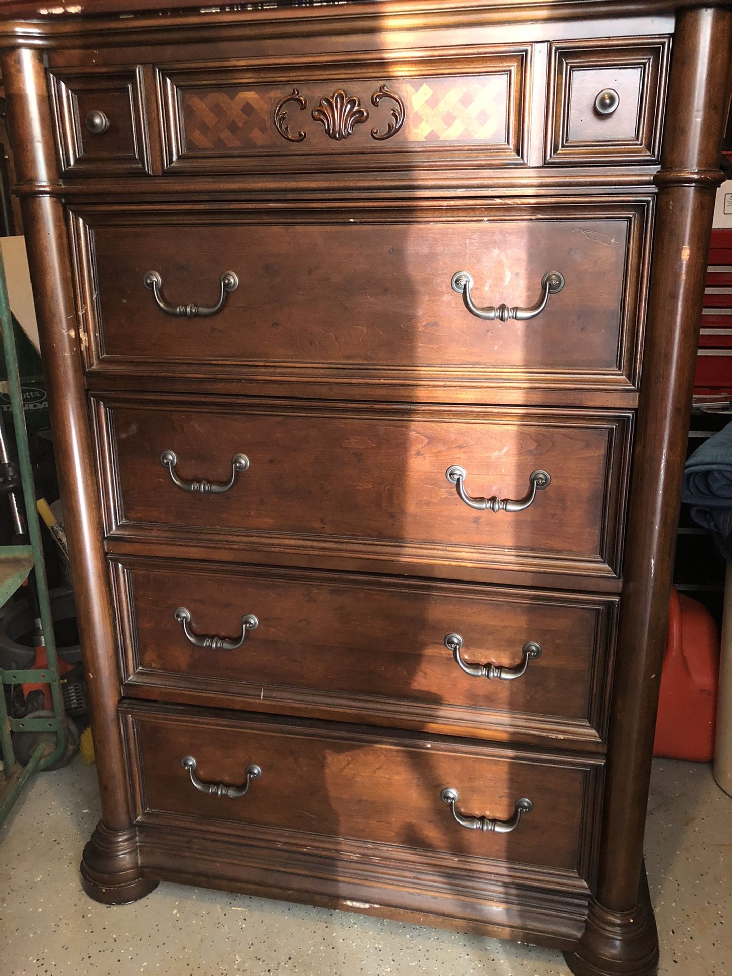 wooden wardrobe