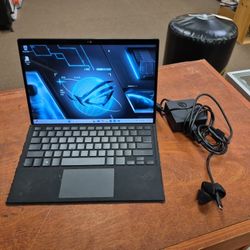 Asus Republic Of Gamers Flow Z13 Gaming Tablet With Keyboard 