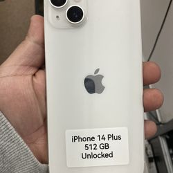 iPhone 14 Plus 512GB Unlocked Cash Or $50 Down 