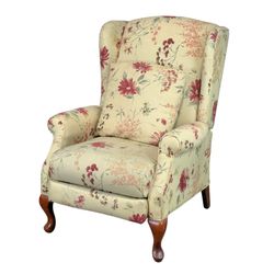 La-Z-Boy Classic Floral Wingback Recliner