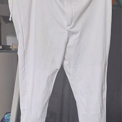 EASTON WOMEN'S SOFTBALL PANT SHORT WHITE ADULT SIZE X-LARGE 