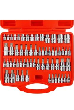 Master Torx Bit Socket and External Torx Socket Set