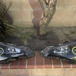 Scion FRS  headlight with halo installed