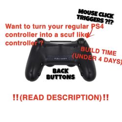CUSTOMIZE YOUR PS4 CONTROLLER
