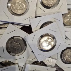Washington Quarter Silver Coins Lot 22
