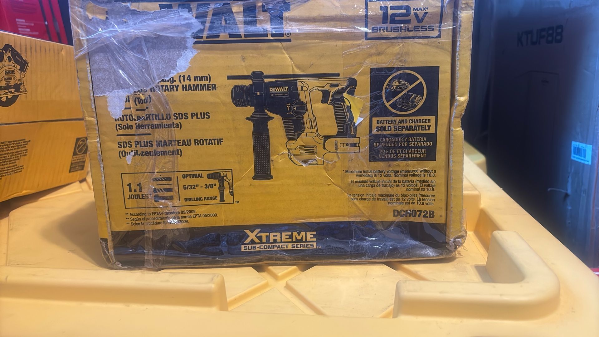 9/16”(14mm) Sds Plus Rotary Hammer (tool Only)