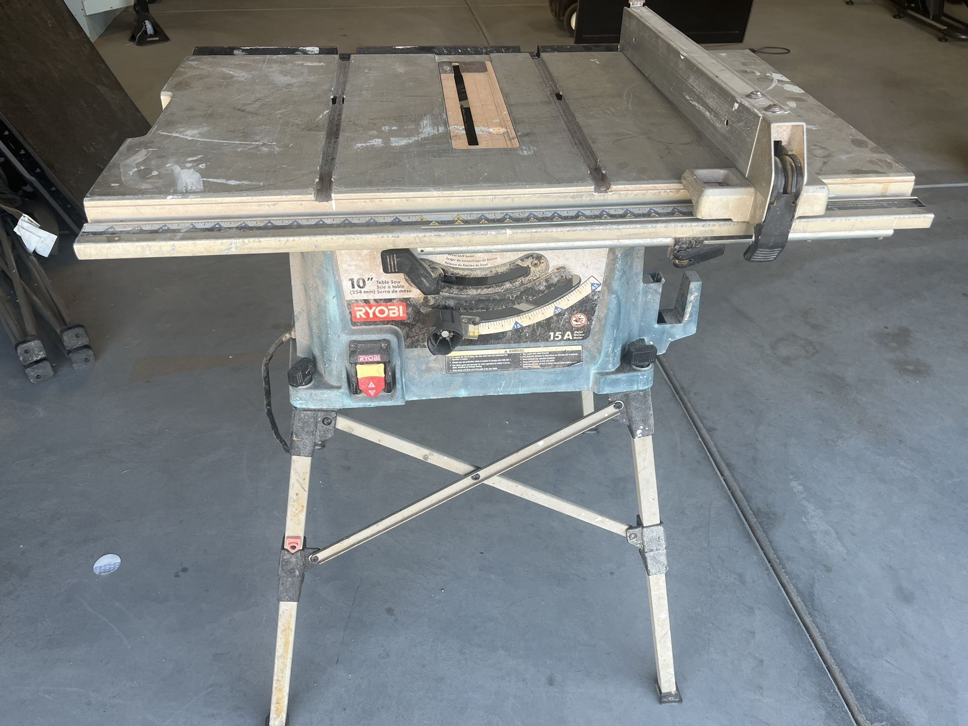 Ryobi 10” Table Saw