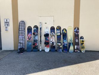 Snowboards/ Boots/ Bindings & Outerwear
