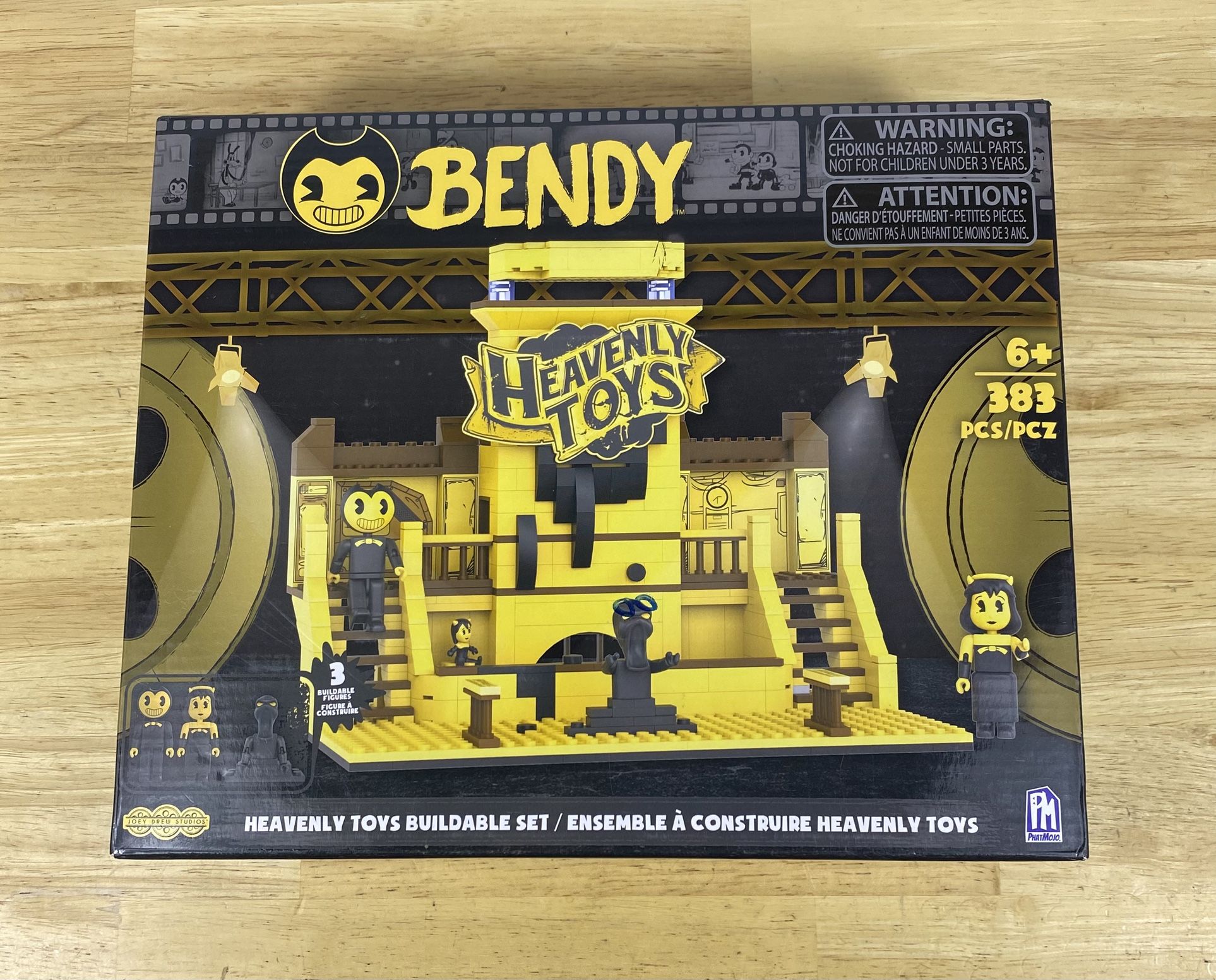 Bendy and the Ink Machine - Heavenly Toys Buildable Construction Set 383 PCS NEW!