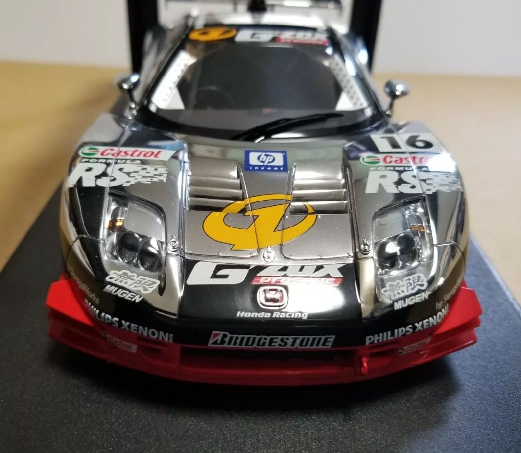 Autoart HONDA NSX JGTC 2003 G'ZOX MUGEN #16 1/18 Die-cast Model