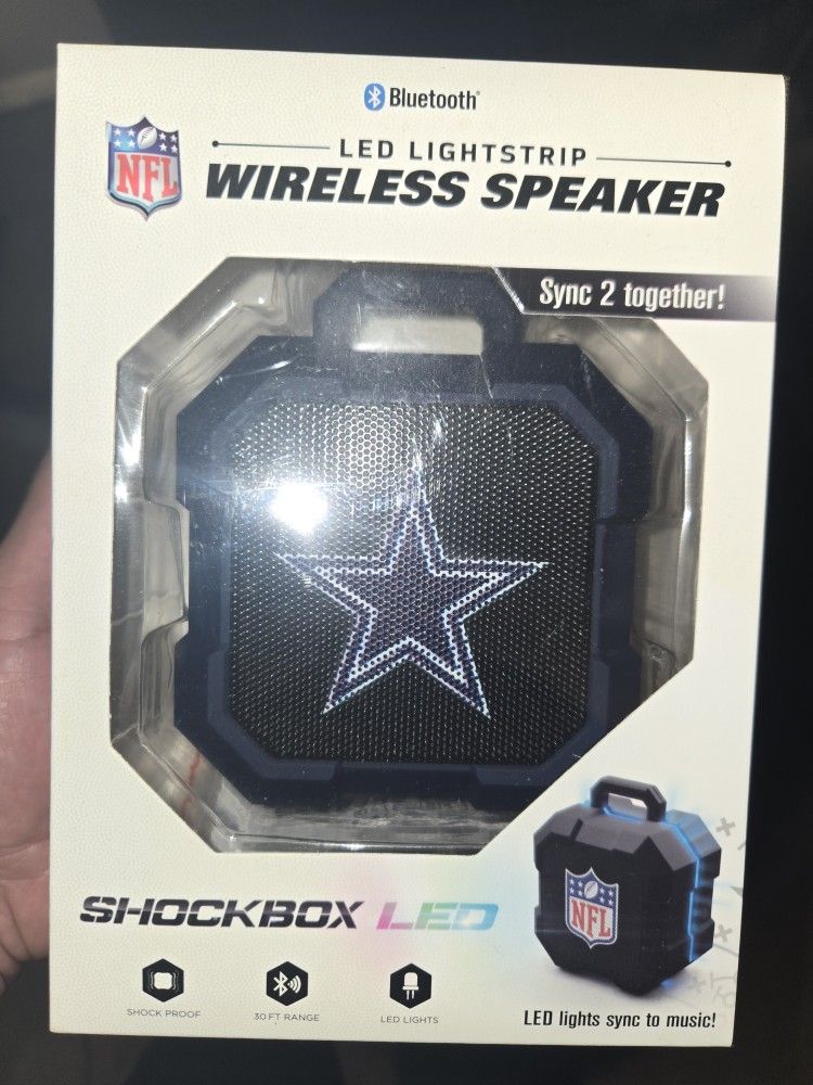 Bluetooth Mini Speaker LED (Cowboys)