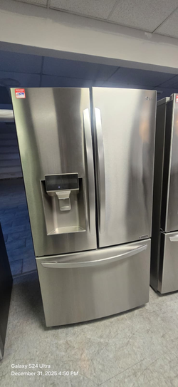 LG French Door Fridge – Stainless, Ice & Water Dispenser