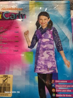 Halloween Costume I Carly Childs Size Large 