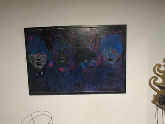 Beatles finger painting