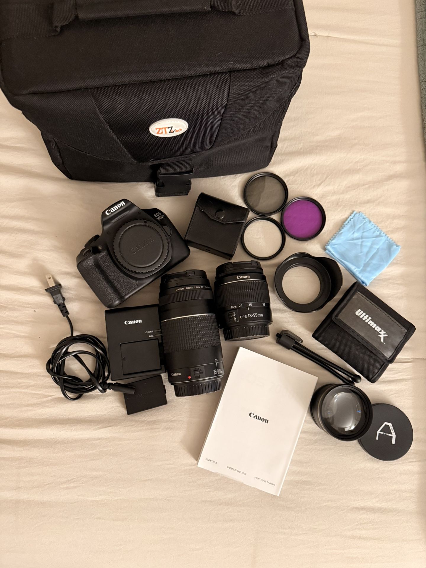 Eos 2000d Canon Rebel Bluetooth Canon EOS 2000D(rebel T7) Black