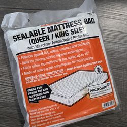 Sealable Mattress Bag - King or Queen