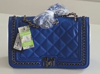 Brand New Blue Badgley Mischka crossbody bag