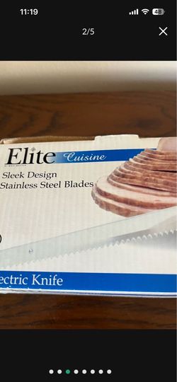 It’s brand new electric knife, never been used
