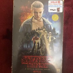 Stranger Things Blu Ray & DVD Season 1 VHS
