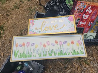 Home decor signs/canvas