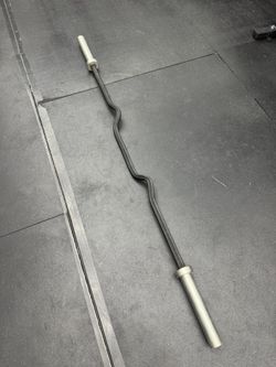 Rackable EZ Curl Bar