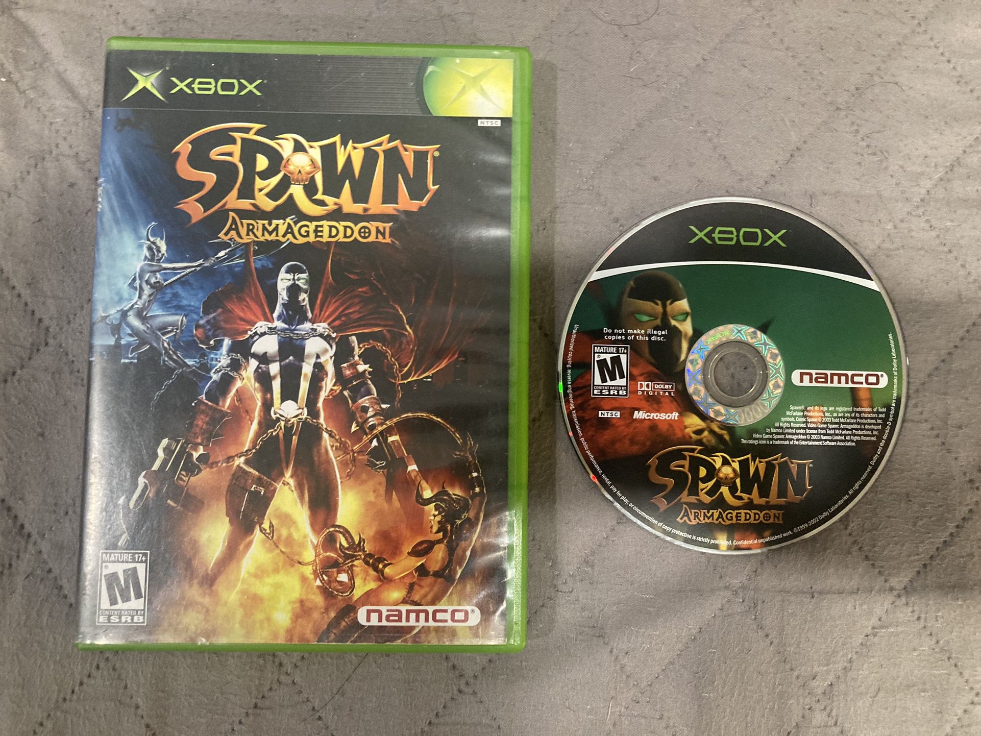 Spawn Armageddon Xbox (NO MANUAL)