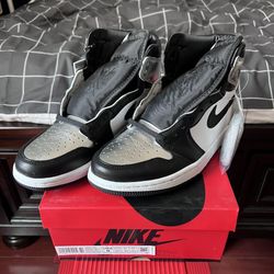 Jordan 1 AJ1 high Silver Toe W Size 9W / 7.5 M