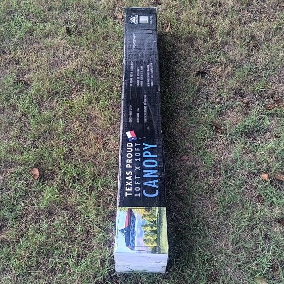 Texas Flag Straight Leg Quick Up Canopy 10' x 10'