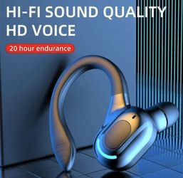 New Bluetooth 5.2 Headset Wireless Earbuds Earphones Stereo Headphones Ear Hook