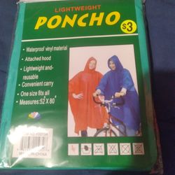 Poncho Mujer Verde 