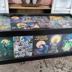 The Nightmare Before Christmas Toy Box Bench Chest 