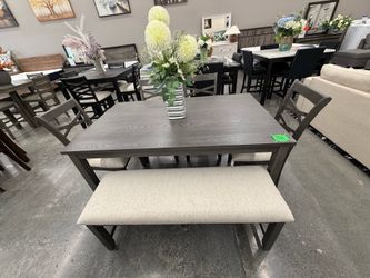 6 PC DINING TABLE
