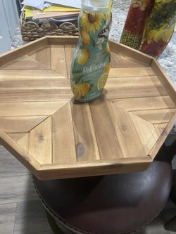 Wooden Octagon Tray Kirkland’s 19x19