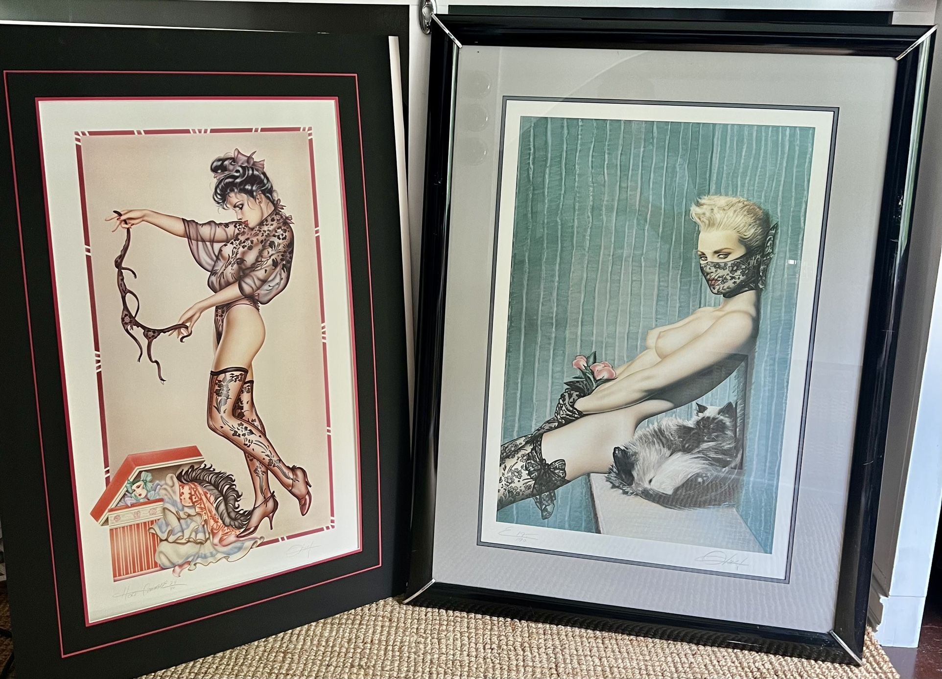 Olivia De Berardinis Pin Up Signed and numbered large prints