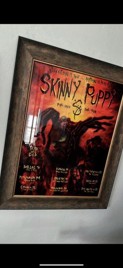 Skinny Puppy Final Tour Poster