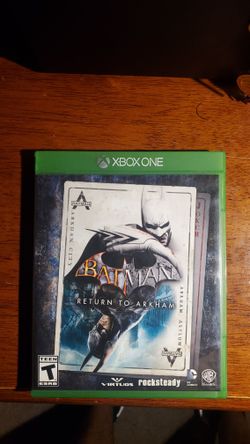 Batman Return To Arkham Xbox One