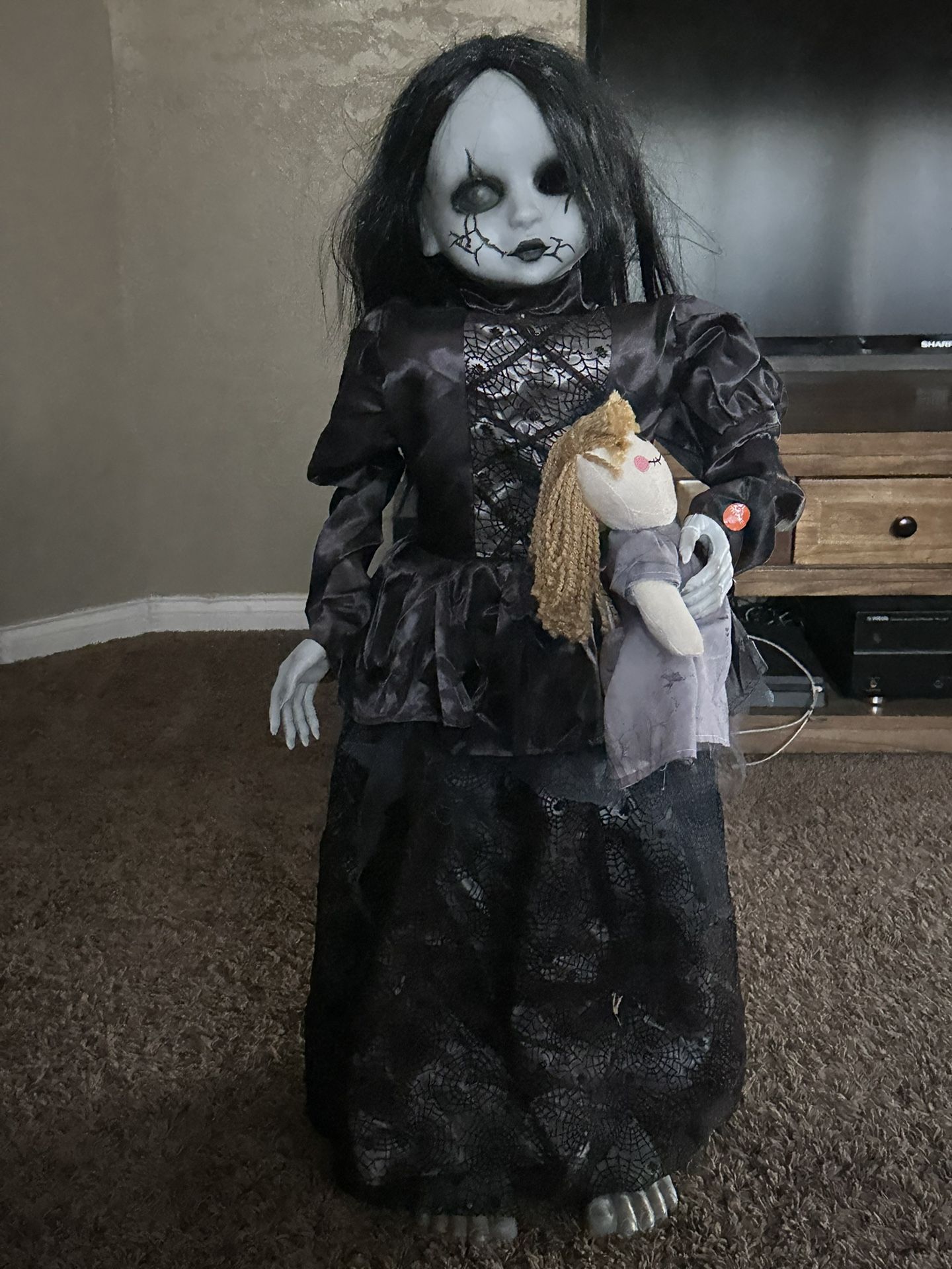 Halloween haunted house doll
