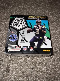 Panini NFL Mosaic 2021 Trading Cards Mega Box