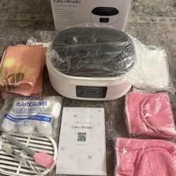 Paraffin Wax Machine for Hands and Feet, with 6 Lemon Wax Pack (Brand New)