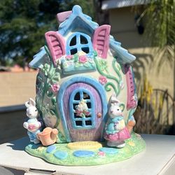 Luminous Treasures Spring Garden Tealight House