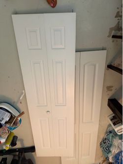 2 Bifold doors 23 1/2   79 tall