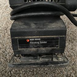 Finishing Sander 1/4 Sheet
