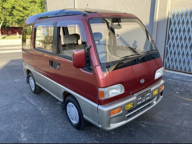 Subaru Sambar Kei Van JDM Classic RHD 