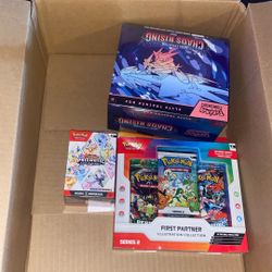 Pokemon Bundle Chaos Rising , Prismatic Bundle, First Partner Series 2 , Sealed