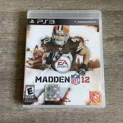 Madden 12 - PlayStation 3 PS3