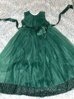 Green Emerald Color Dress