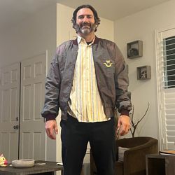 Vintage El Cortez Casino Jacket – Retro Vegas Windbreaker “We Produce Winners” 