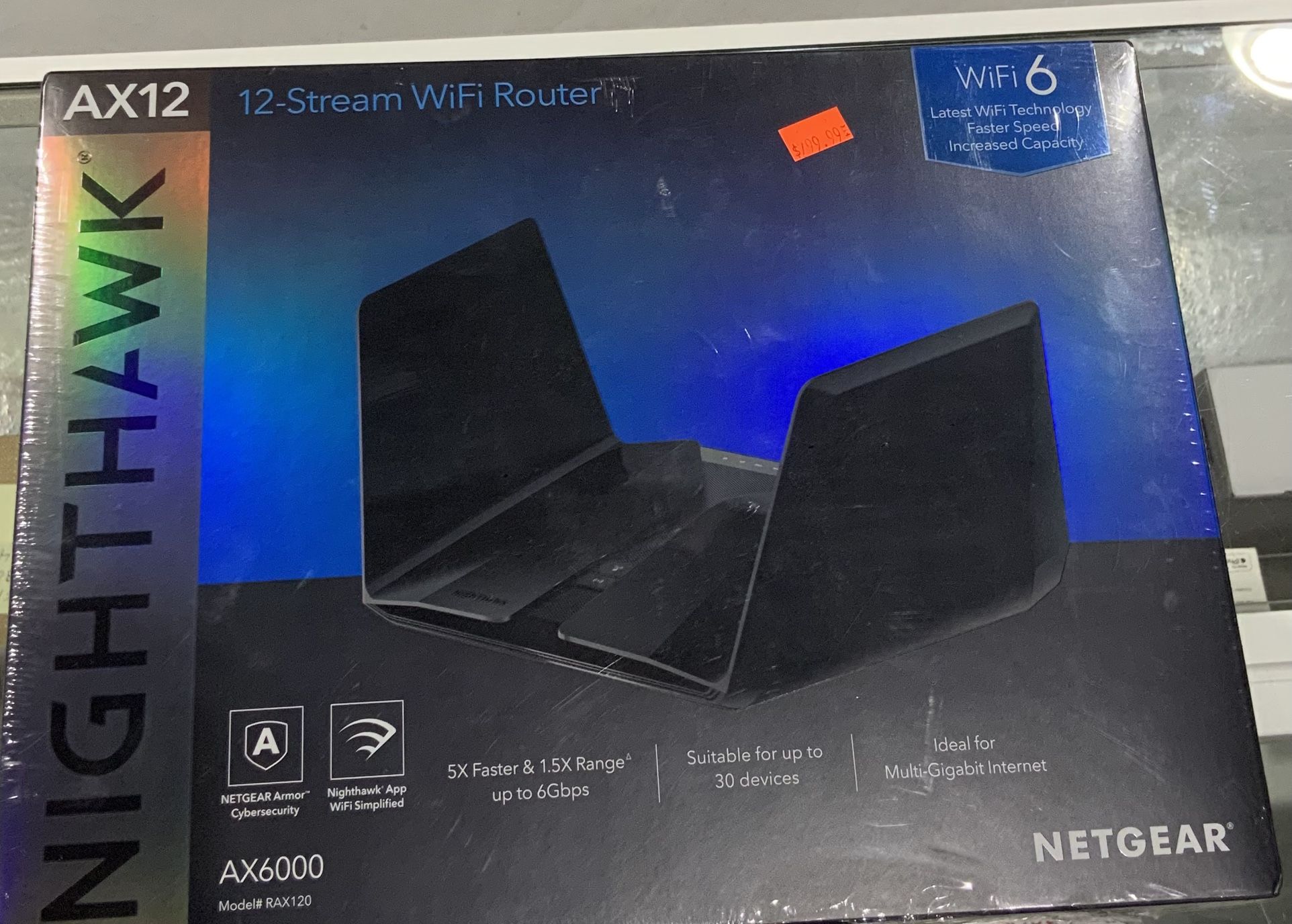 Nighthawk AX12 12-stream WiFi Router