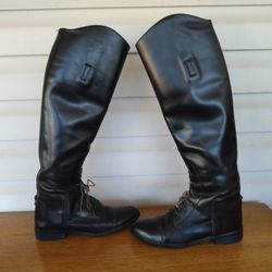 Oncourse Equestrian Leather Field Boots 7 1/2